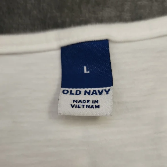 Old Navy White Short-Sleeve Tiered Maxi Dress With Pockets - Picture 3 of 6